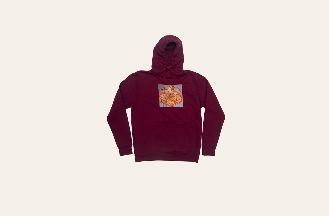 EROTIC KOHLERIA MAROON HOODIE