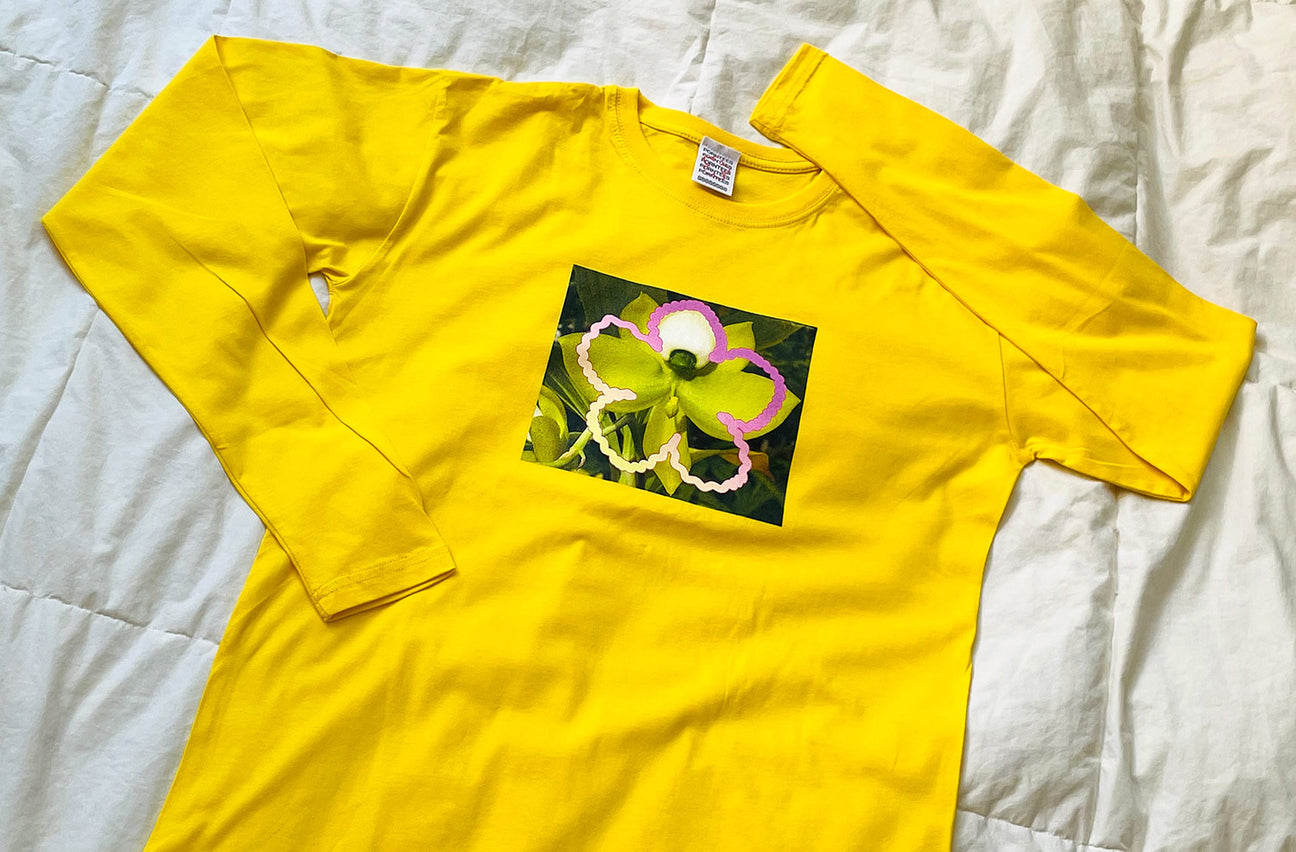 VENUS ORCHID LEMON LONG SLEEVE