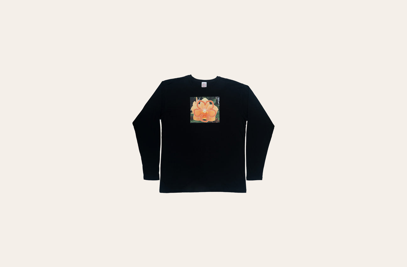 WILD FLOWER BLACK LONG SLEEVE