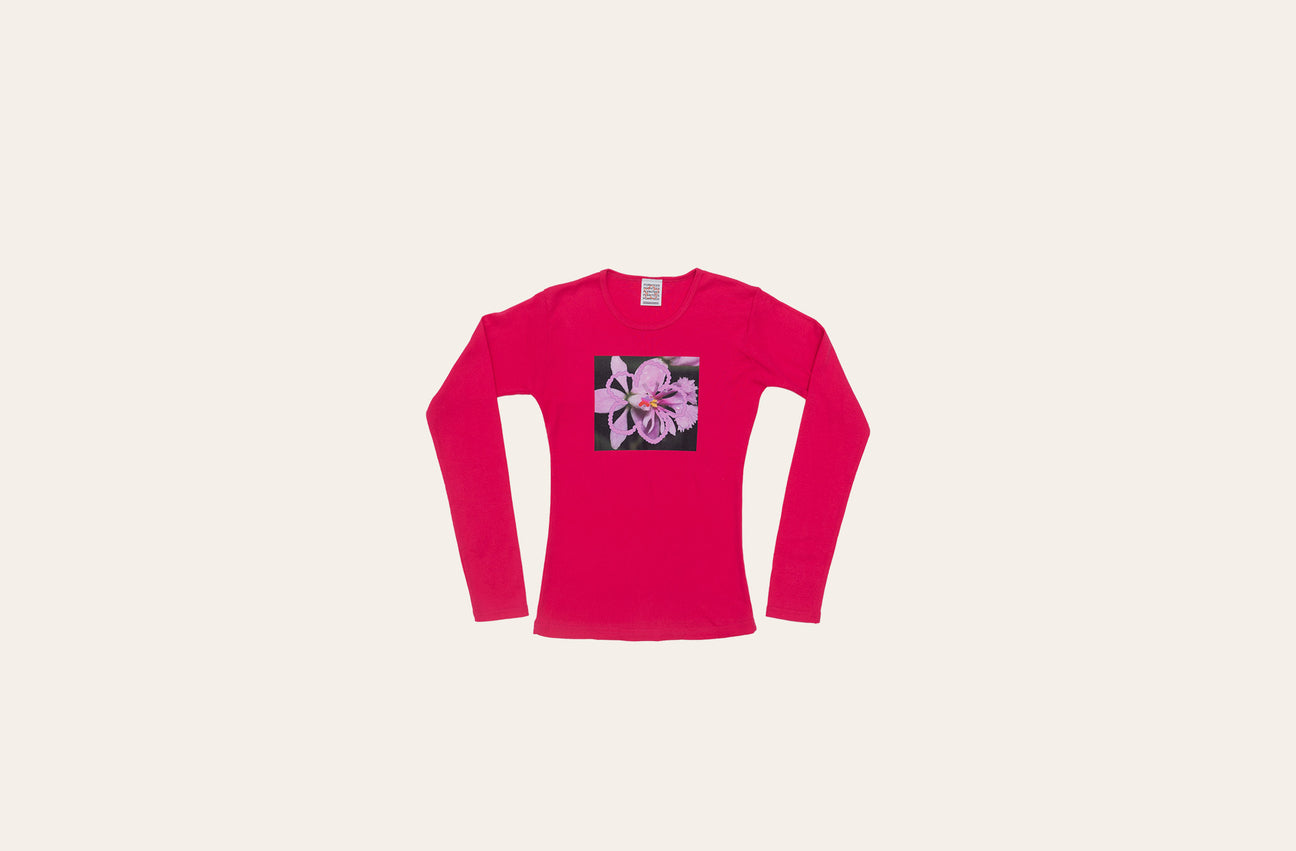 SENSUAL ORCHID FUCHSIA LONG SLEEVE