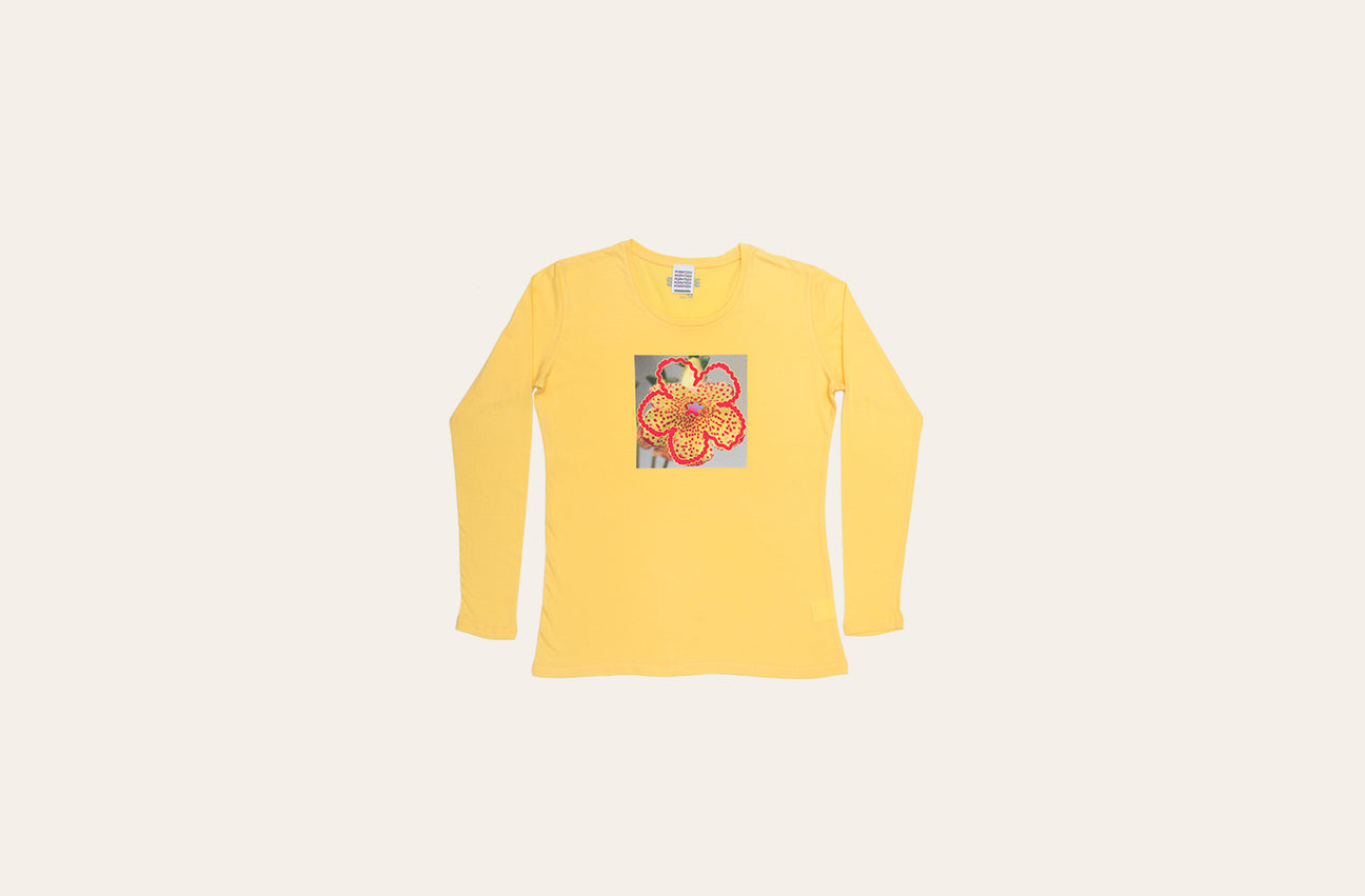 EROTIC KOHLERIA YELLOW LONG SLEEVE