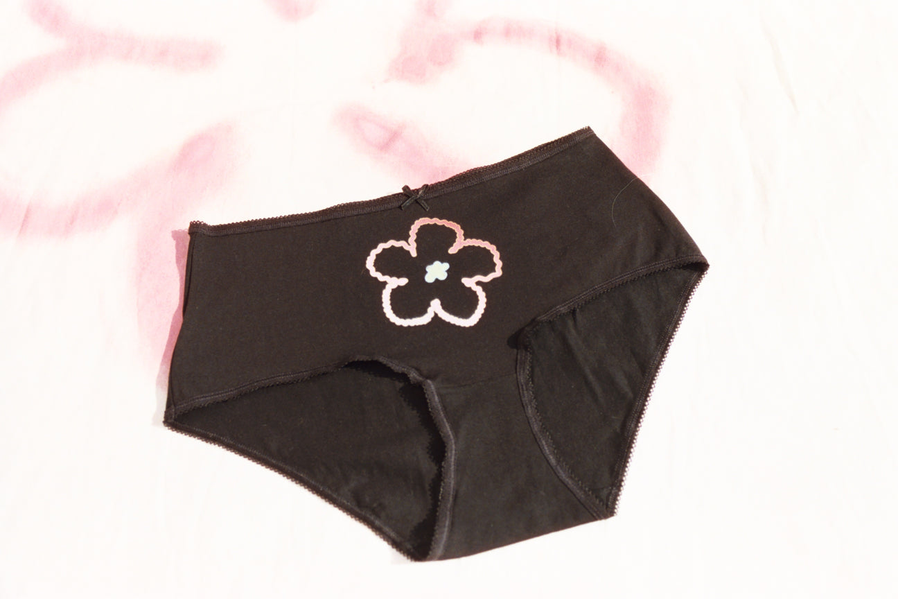 PARADISE GRADIENT BLACK CONTOUR UNDIES