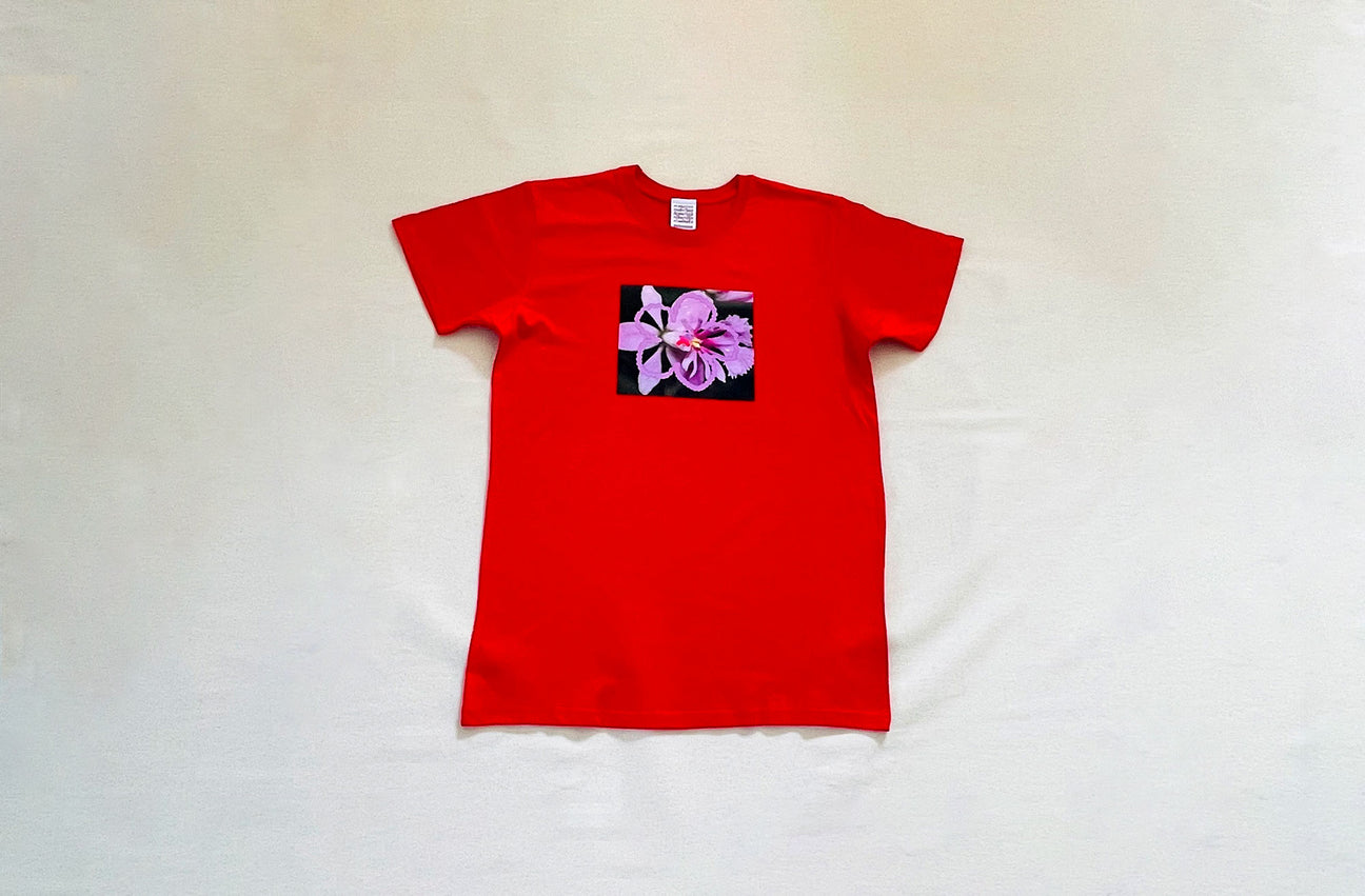 SENSUAL ORCHID RED TEE