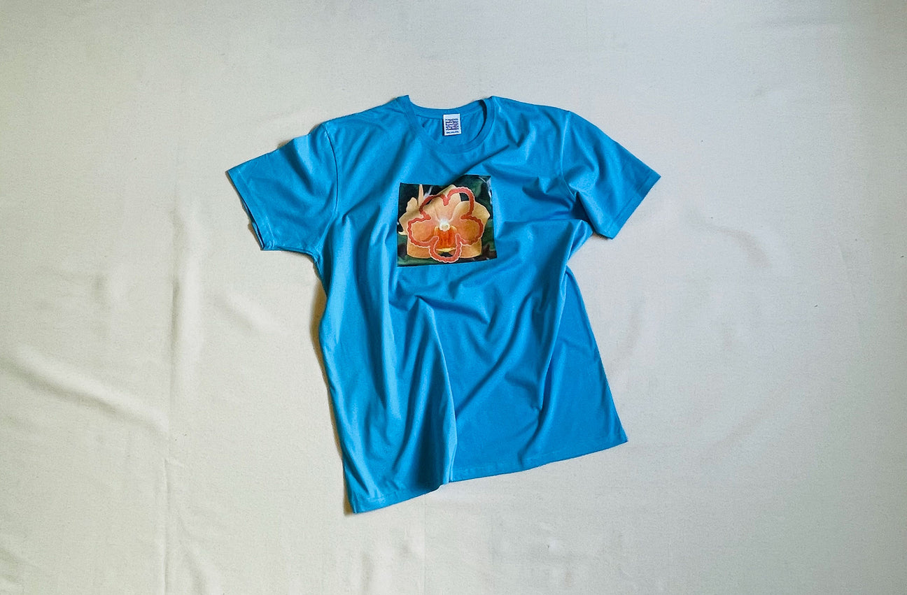 WILD FLOWER ELECTRIC BLUE TEE