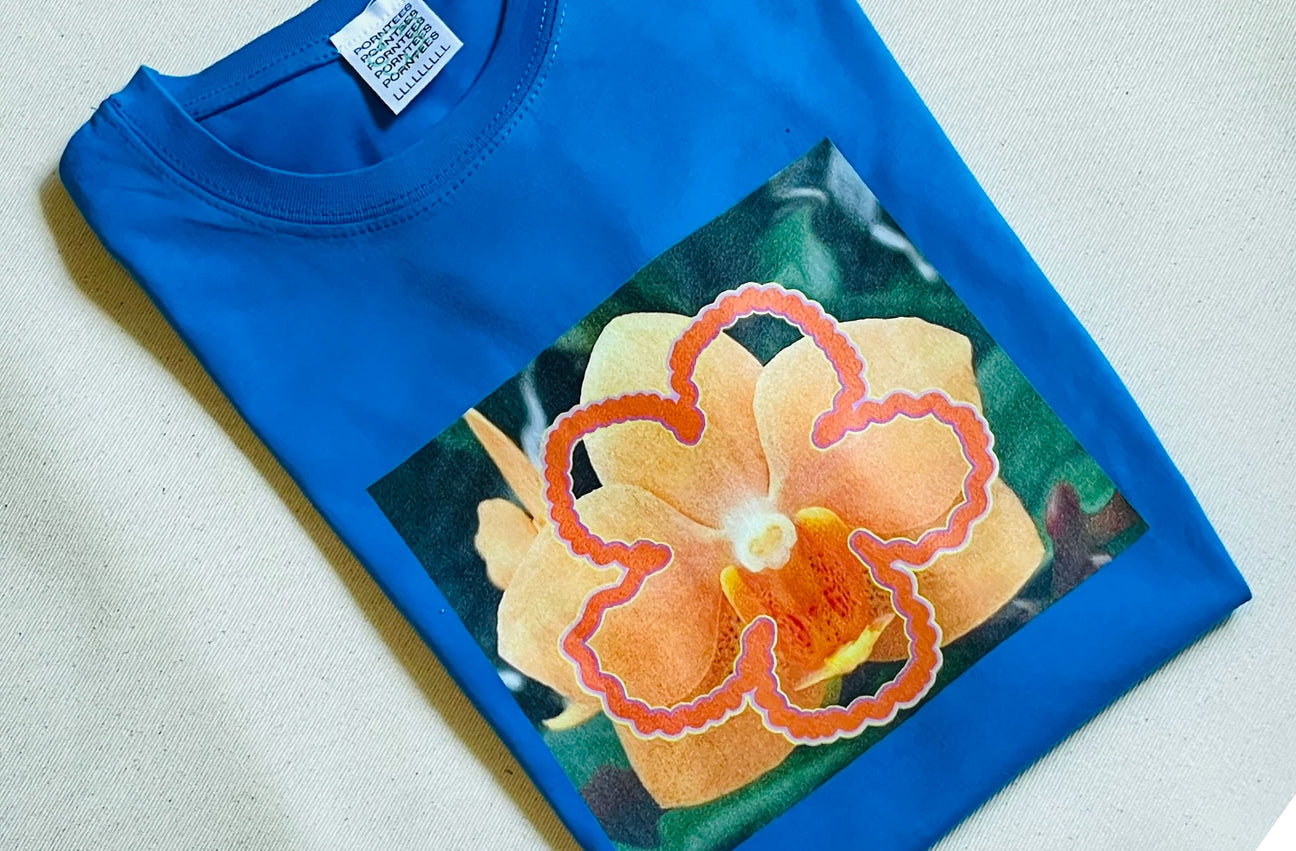 WILD FLOWER ULTRAMARINE TEE