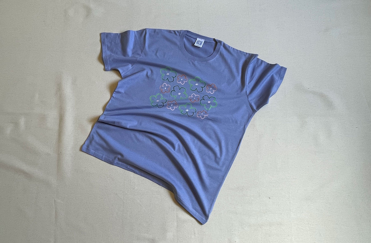 HIBISCUS FIELD LAVENDER TEE