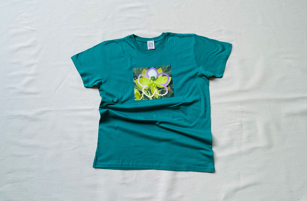 VENUS ORCHID PINE GREEN TEE