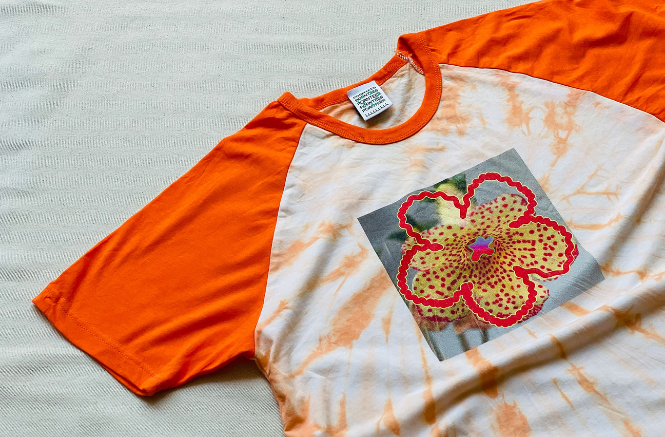 EROTIC KOHLERIA ORANGE TIEDYE/ORANGE TEE