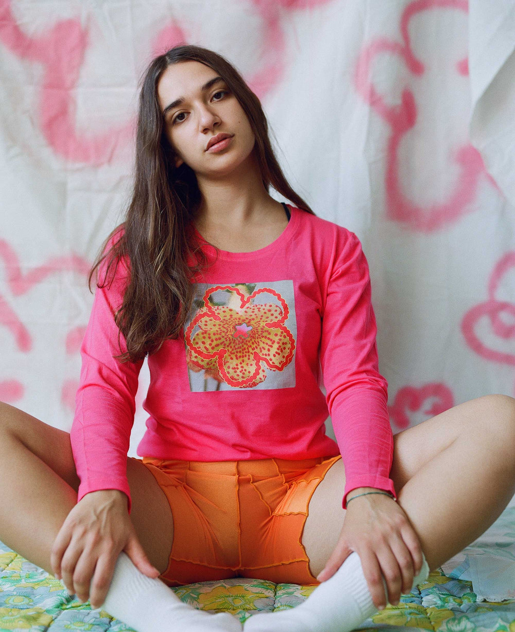 EROTIC KOHLERIA FUCHSIA LONG SLEEVE