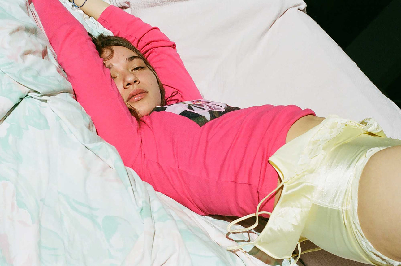 SENSUAL ORCHID FUCHSIA LONG SLEEVE