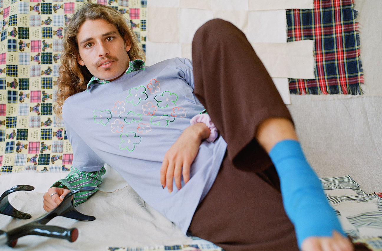 HIBISCUS FIELD LAVENDER TEE