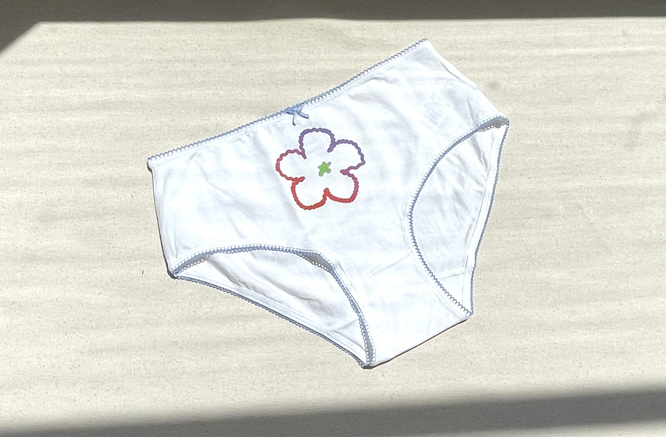 CHERRY FIRE GRADIENT BLUE CONTOUR UNDIES